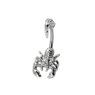 Piercing pour le nombril en forme de scorpion