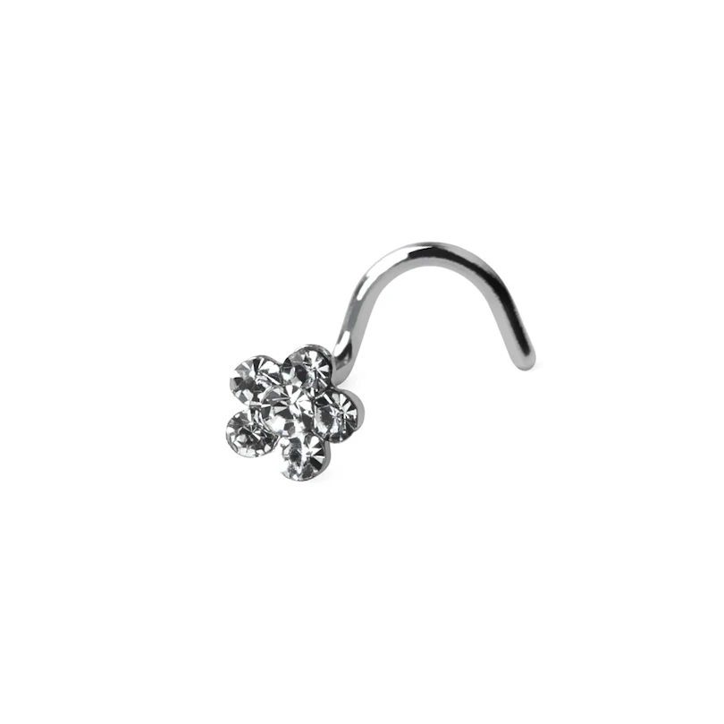 Vis pour le nez avec fleur