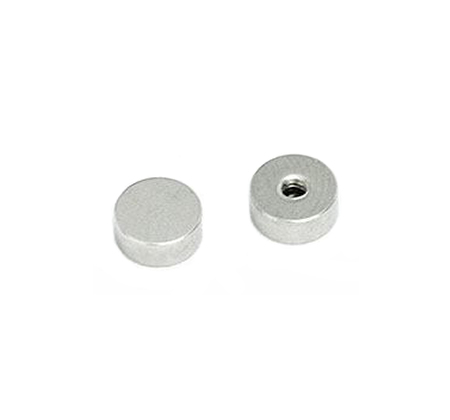 Boule de piercing plate
