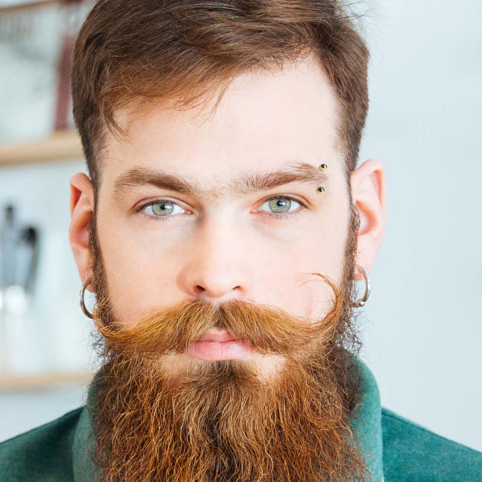 Tige courbée en or 14 carats