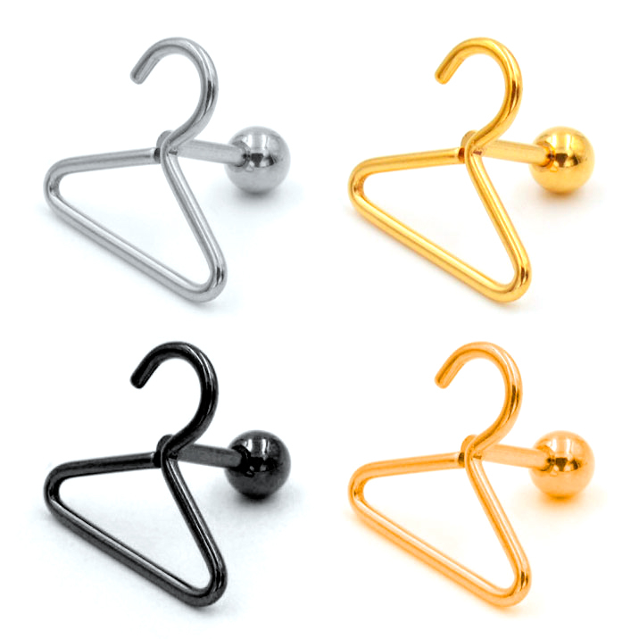 Piercing pour l'oreille avec cintre