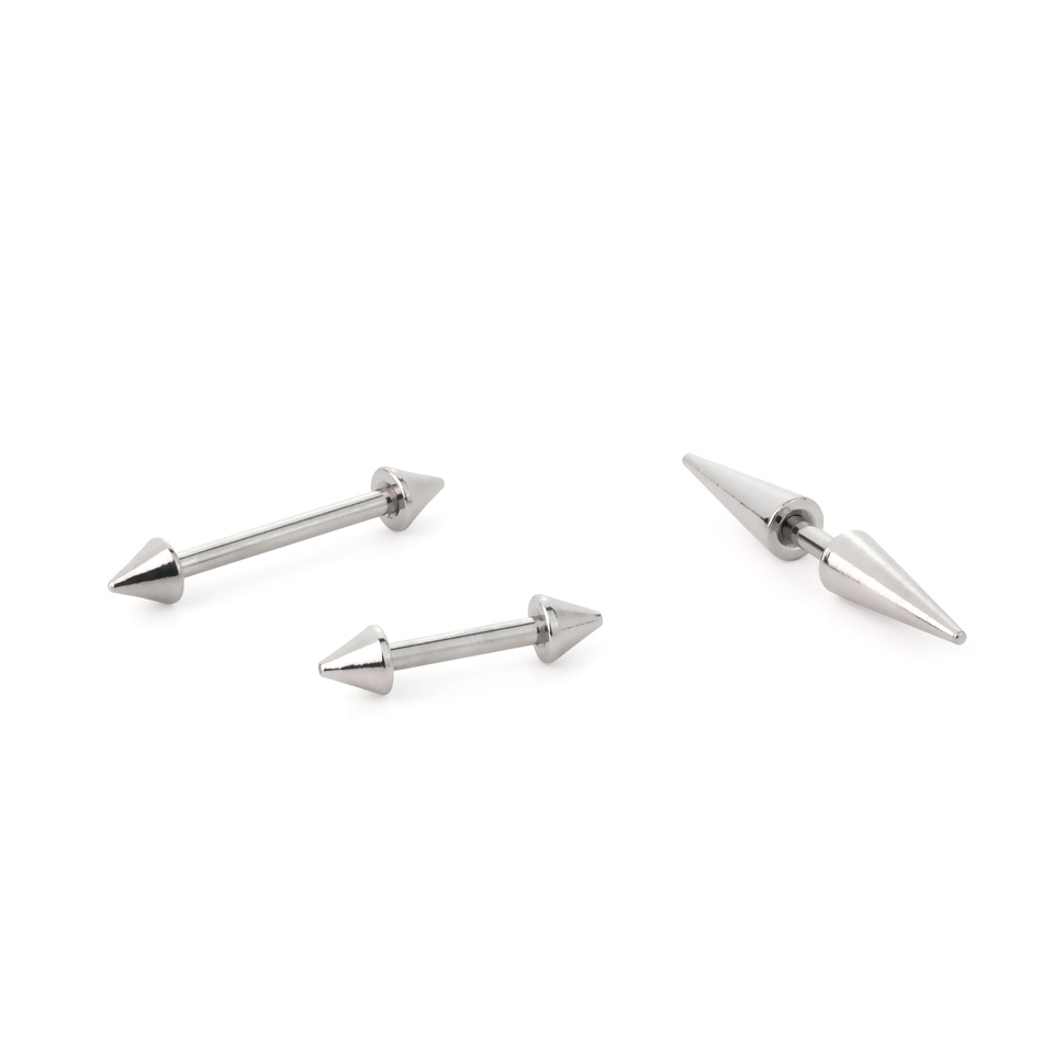 Barbell pour le téton avec piques