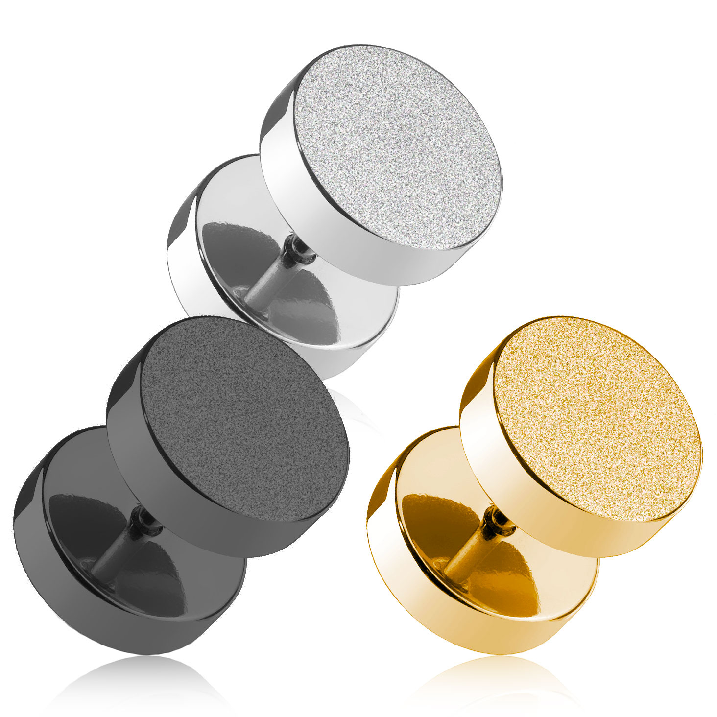 Faux plug avec look diamant
