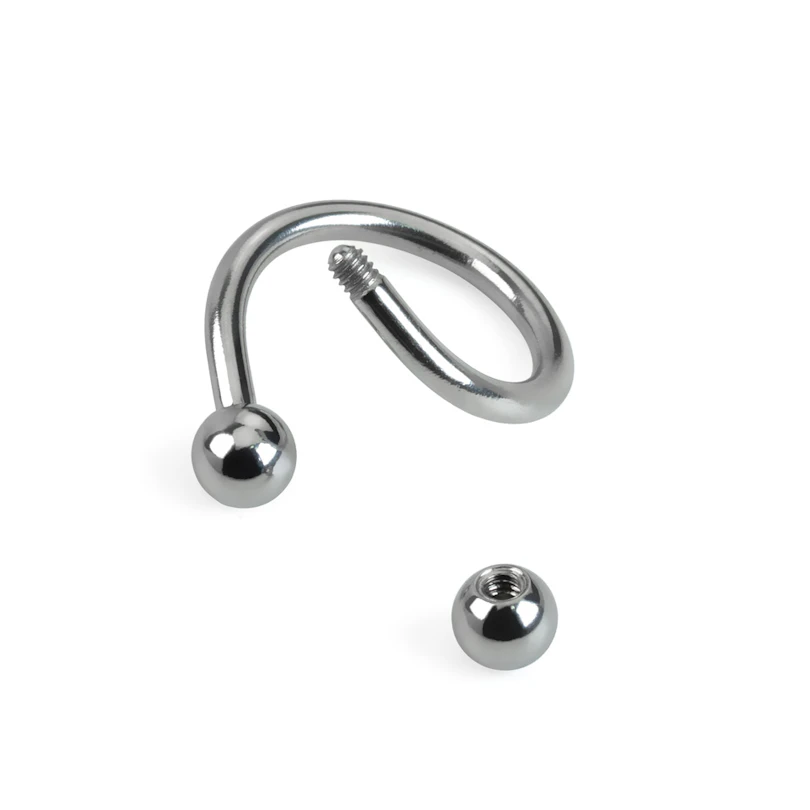 Anneau twister avec boules disponibles en plusieurs couleurs