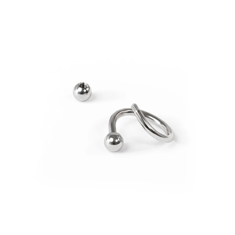 Anneau twister avec boules disponibles en plusieurs couleurs