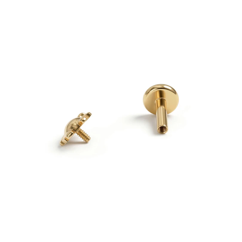Labret en titane et design manchot