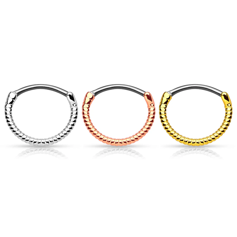 Septum avec fil torsadé