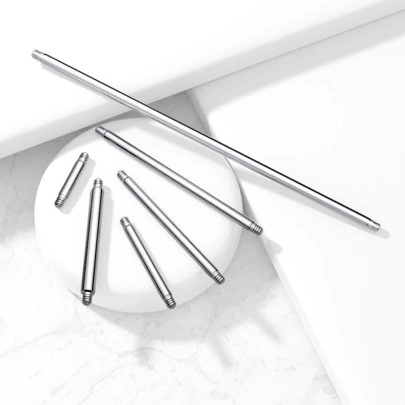 Tige barbell droite en plusieurs tailles