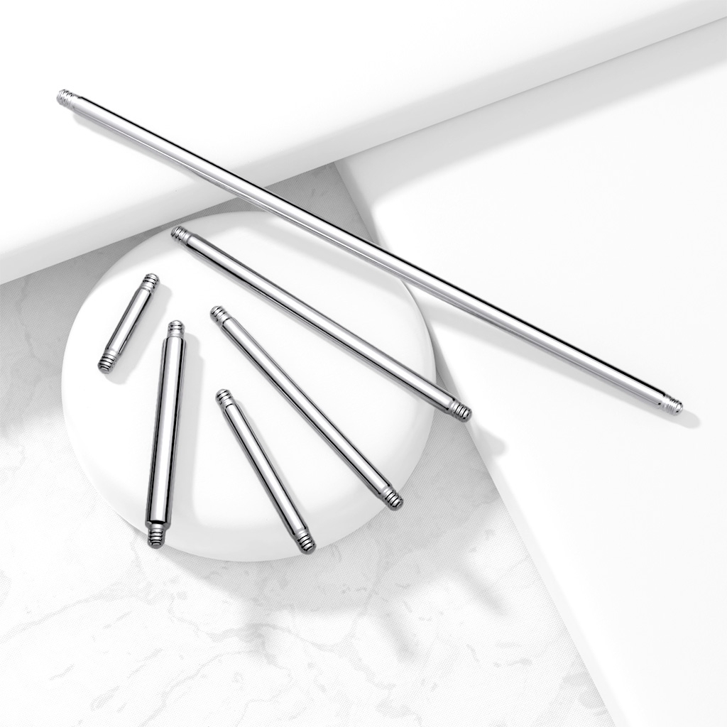 Tige barbell droite en plusieurs tailles