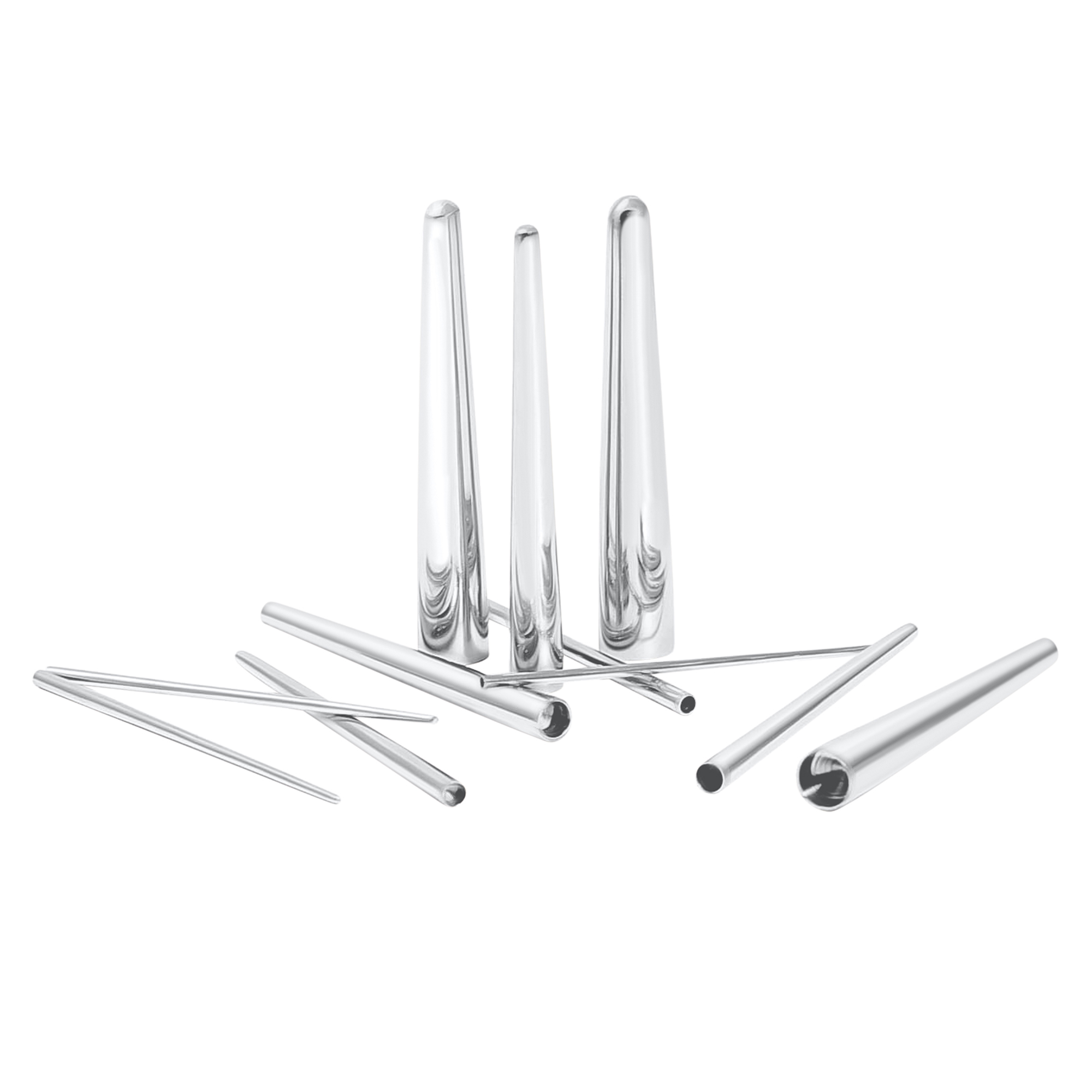Set de tapers dans un étui