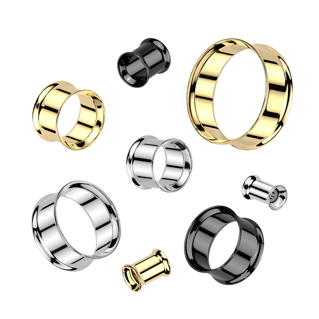 Tunnel double évasé en titane