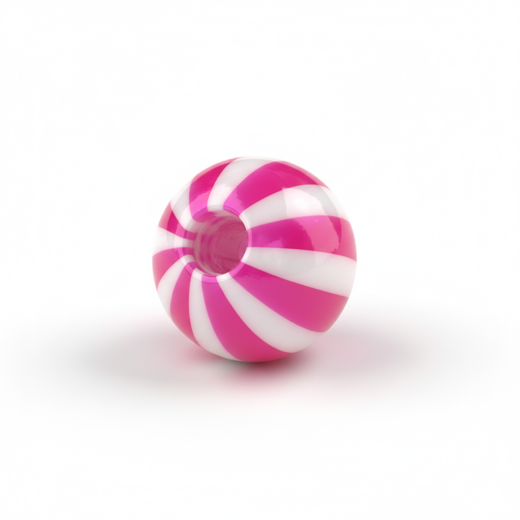 Lot de 10 boules en acrylique