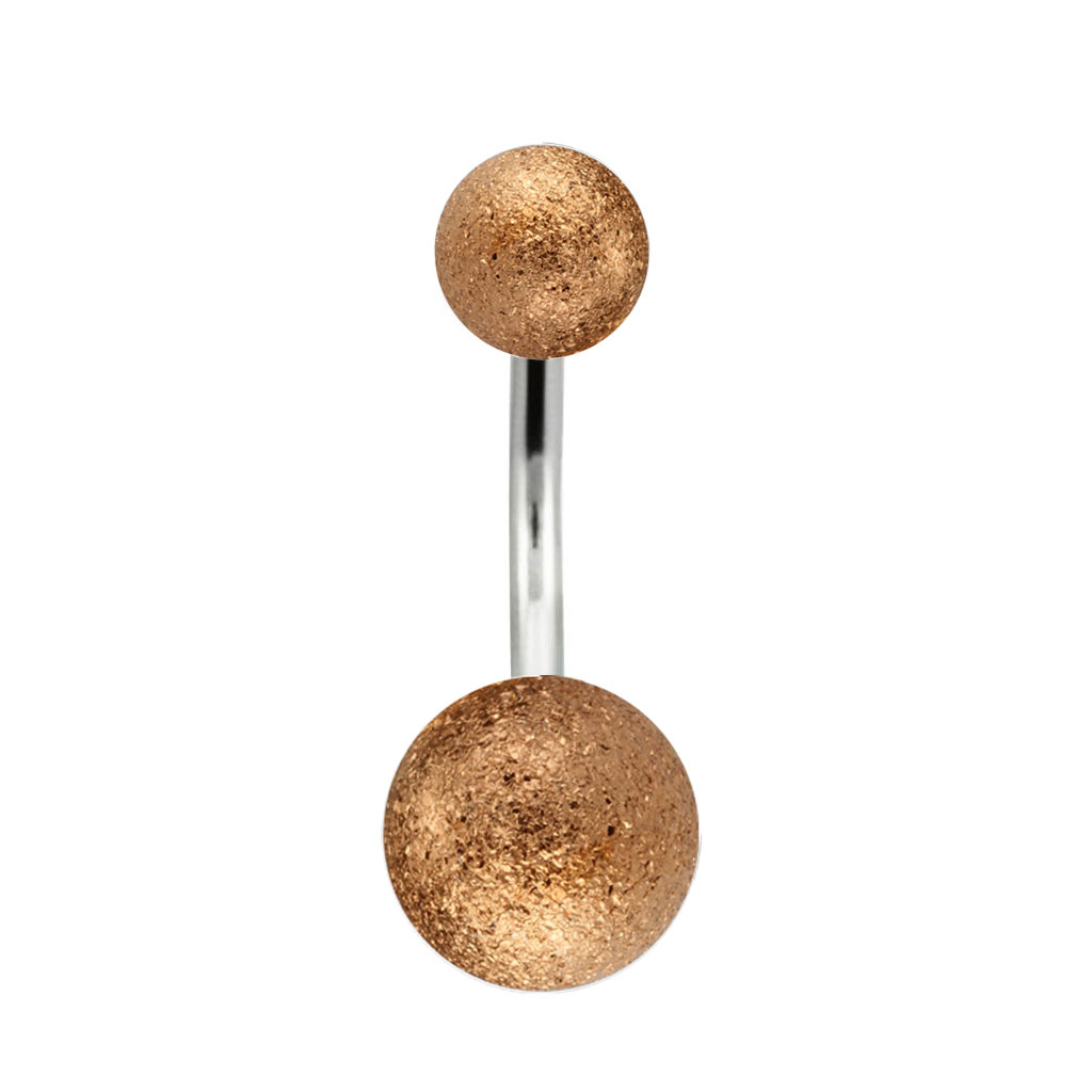 Piercing pour le nombril scintillant